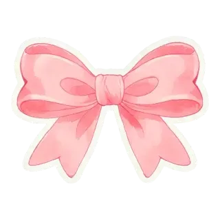 bow sticker