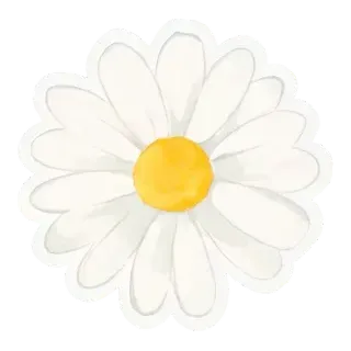 daisy sticker