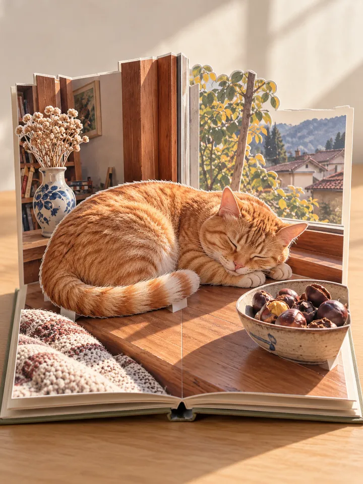 Pop-up book · Keepsake